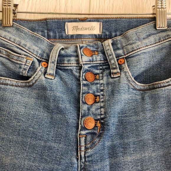 Madewell Mid-rise Skinny Crop Jeans - Picture 3 of 7